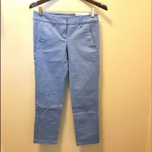 Ann Taylor Loft | Blue Cropped Ankle Pants